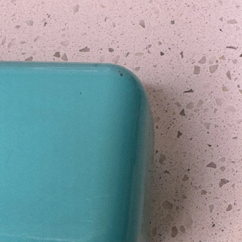 Tiffany & Co Blue Hard Shell Sunglasses Eyeglasses Case Glossy Clamshell